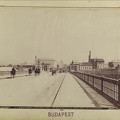 Margit híd a pesti hídfő vámházai és a Szent István (Lipót) körút felé nézve. A felvétel 1894 körül készült. A kép forrását kérjük így adja meg: Fortepan / Budapest Főváros Levéltára. Levéltári jelzet: HU.BFL.XV.19.d.1.07.049