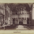 Váci utca, Belvárosi Szent Mihály templom (Angolkisasszonyok temploma). A felvétel 1892 körül készült. A kép forrását kérjük így adja meg: Fortepan / Budapest Főváros Levéltára. Levéltári jelzet: HU.BFL.XV.19.d.1.07.118