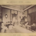 "Széchényi Dénes gróf horpácsi kastélya, dohányzó. A felvétel 1895-1899 között készült." A kép forrását kérjük így adja meg: Fortepan / Budapest Főváros Levéltára. Levéltári jelzet: HU.BFL.XV.19.d.1.12.149
