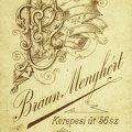 Rákóczi (Kerepesi) út 56. Braun Menyhért fényképész.