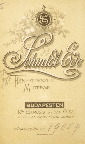 Baross utca 61., Schmidt Ede fényképészeti műterme. fotok_54370.jpg