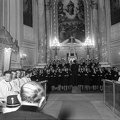 Nagyboldogasszony Főszékesegyház, a Budapesti Kórus hangversenye, a karnagy Bárdos Lajos.