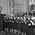 Nagyboldogasszony Főszékesegyház, a Budapesti Kórus hangversenye, a karnagy Bárdos Lajos.