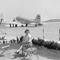 Pogány repülőtér, Liszunov Li-2P típusú repülőgép.